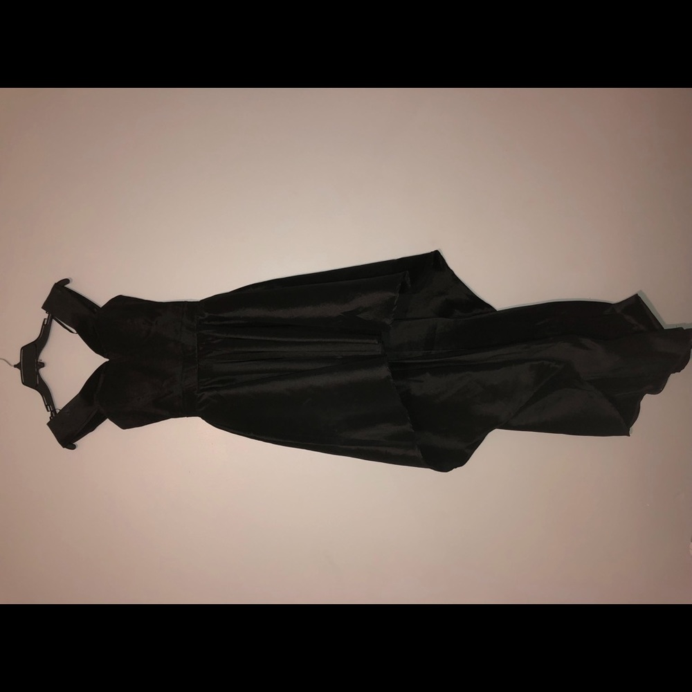 Super fancy high low and low shoulders dress